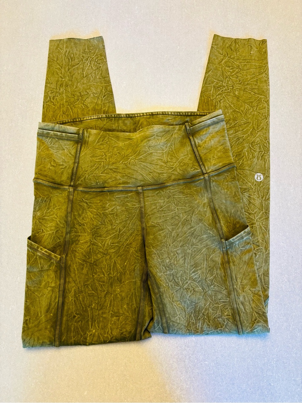 Lululemon Fast and Free High Rise Tight 25" *Ice Dye